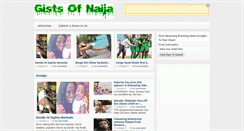 Desktop Screenshot of gistsofnaija.com
